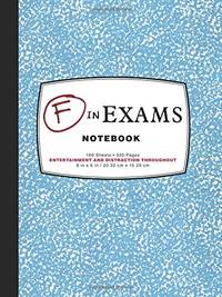 F in Exams Notebook by Chronicle Books Llc