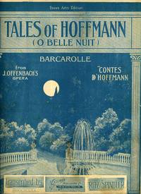 Beaux Arts Edition Barcarolle from Tales of Hoffmann O Belle Nuit for Piano Sheet Music