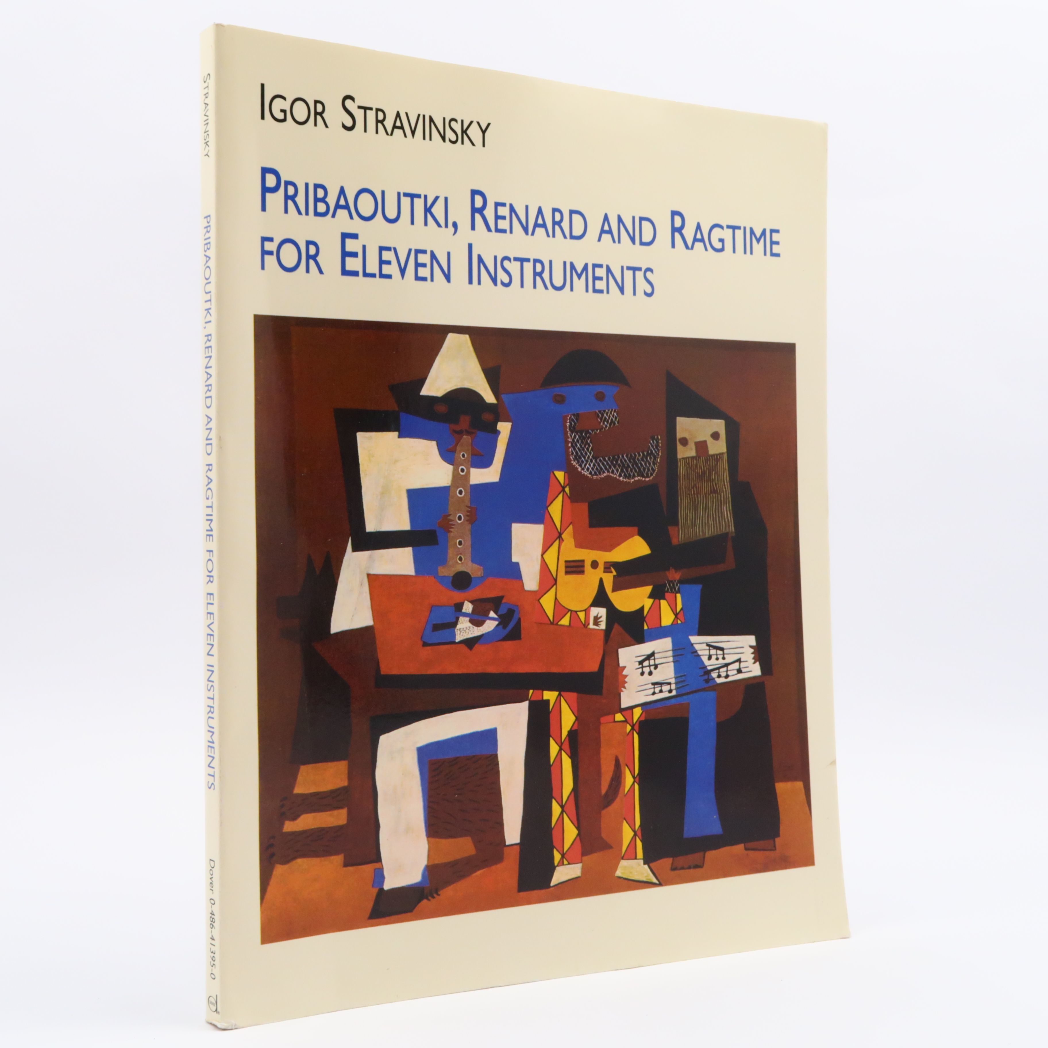 Stravinsky Ragtime BIBLIO | Pribaoutki, Renard and Ragtime for Eleven Instruments Dover ...