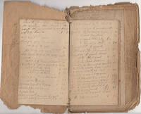 image of AMBER OIL, GUM MYRRHA, QUICKSILVER, TURPENTINE, ZEDOARY, AGARICUS, BORAX, STYRAX, AND MORE - Handmade twenty-year ledger from a Pennsylvania physician documenting his purchases of medicine and supplies between 1861 and 1880