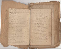 AMBER OIL, GUM MYRRHA, QUICKSILVER, TURPENTINE, ZEDOARY, AGARICUS, BORAX, STYRAX, AND MORE - Handmade twenty-year ledger from a Pennsylvania physician documenting his purchases of medicine and supplies between 1861 and 1880 de Kept by David Zerbe - 1861-1880