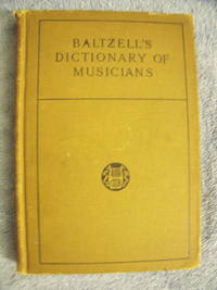 cover of Baltzell's Dictionary of Musicians