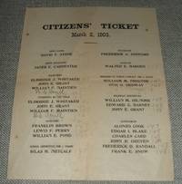 image of Vintage Political ephemera 1903