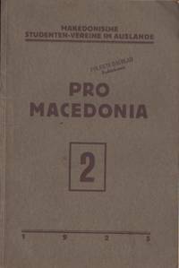 Pro Macedonia #2-1925. Ljubomir Wessoff Ilija…