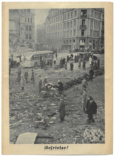 Bombträffar i Gestapos Oslo-högsäte. (photo 2)