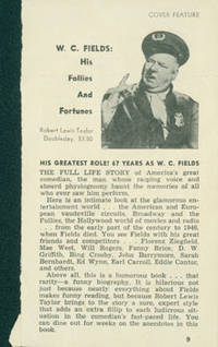 WC Fields: His Follies And Fortunes. Review of Robert Lewis Taylor's biography.