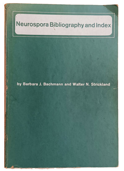 Neurospora Bibliography and Index.