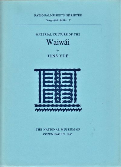 Material Culture of the Waiwái