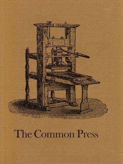 The Common Press, Being a Record, Description &…