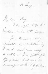 Long Autograph Letter Signed to "My dear STORY" (Lieutenant General Sir Edward Bruce, 1824-1893, Soldier and Writer. M.P.)