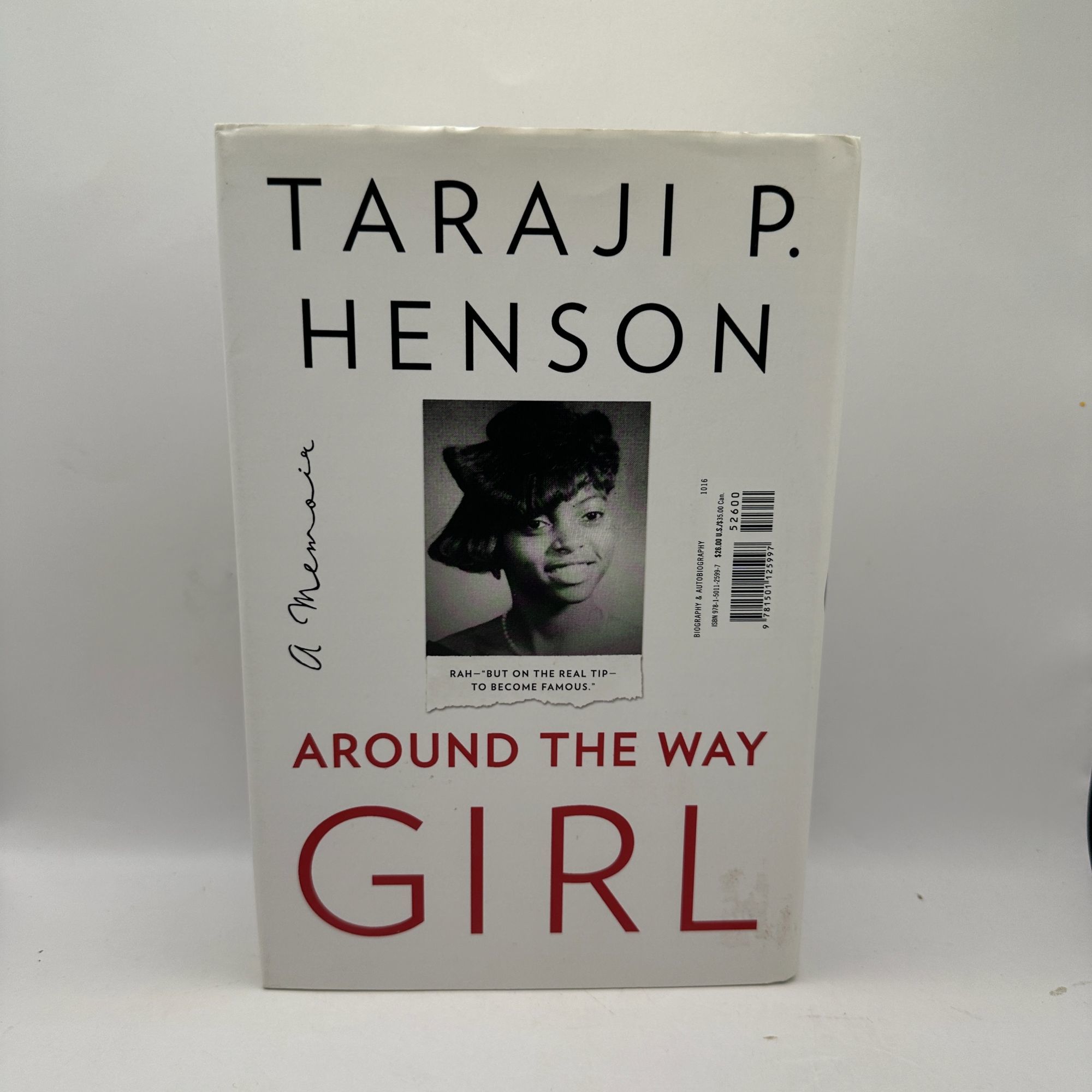 Around The Way Girl A Memoir Taraji P Henson Hardcover By Simon around-the-way-girl-a-memoir-taraji-p-henson-hardcover-by-simon