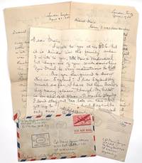 Three (3) Letters from Sgt. Nan Layfield of the OSS in London to WAC Cpl. Marie Jorza(?)