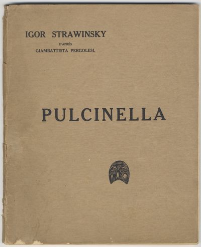 Pulcinella. Ballet avec chant en un acte ... d'après Giambattista Pergolesi. [Piano-vocal score]
