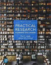 Practical Research: Planning and Design