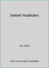 Instant Vocabulary de Ida ehrlich - 1975