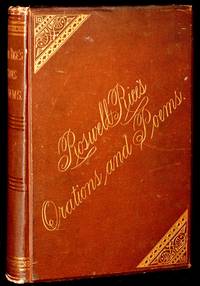 RICE'S ORATIONS AND POEMS:  CONTAINING ORATIONS ON TEMPERANCE, WAR,  CHRIST'S SECOND ADVENT, ETC.; DESCANT ON TIME AND IMMORTALITY,, TIME'S DESTROYING FLIGHT,  ETC., IN BLANK VERSE; MANY LYRICS AND ACROSTICS; AND NUMEROUS POETIC GEMS