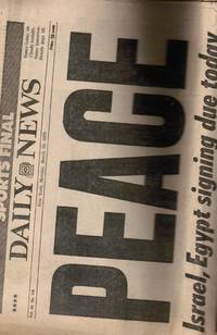 cover of New York Daily News: Monday, March 26, 1979 Anwar Sadat and Menachem Begin (Cover)