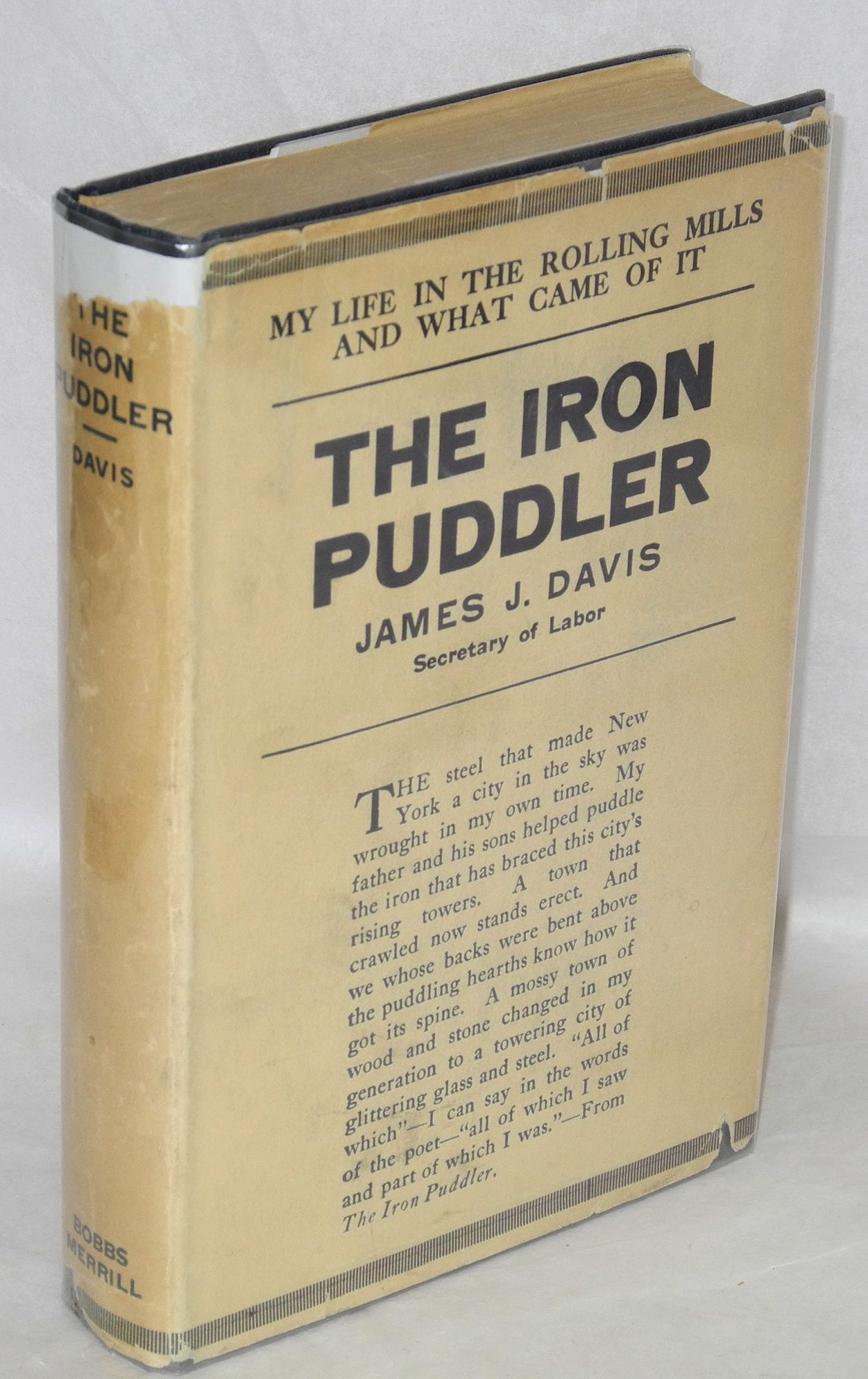 The Iron Puddler My Life In The Rolling Mills And What