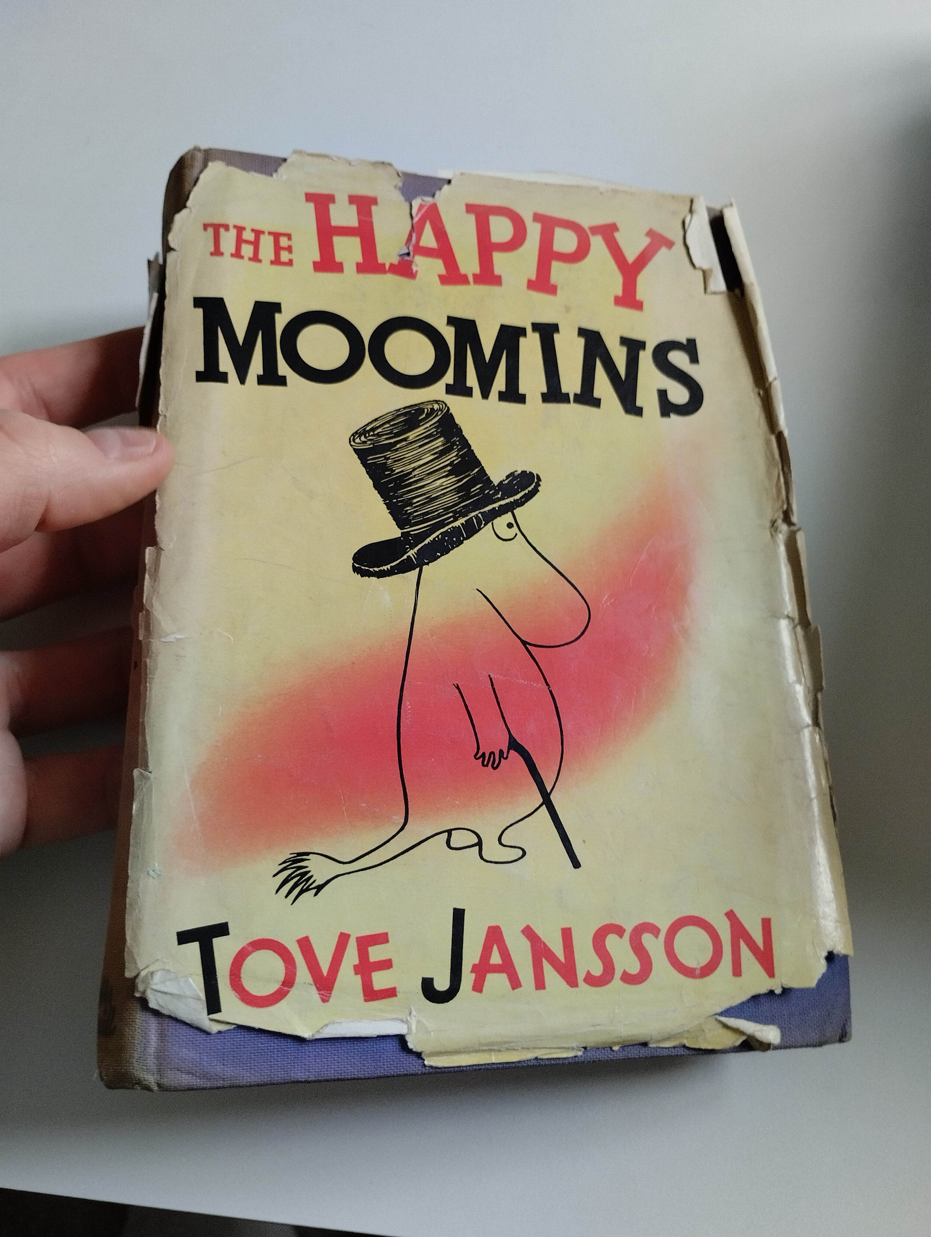 The Happy moomins 1952 first us edition Tove Jansson