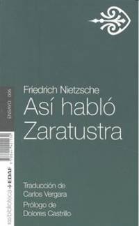 ASI HABLO ZARATUSTRA EDAF