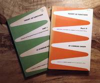 THEORY OF FUNCTIONS, 2 VOL SET: Part I, Elements of the General Theory of Analytical Functions; and, Part II, Applications & Further Development of the General Theory