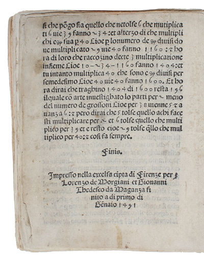 Aritmetica. - [THE FIRST ILLUSTRATED ITALIAN BOOK ON ARITHMETIC] (photo 2)