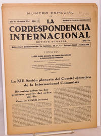 La Correspondencia internacional; revista semanal, año VI, num. 14, 13 marzo 1934