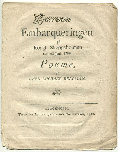 Embarqueringen på kongl. Skeppsholmen den 23…