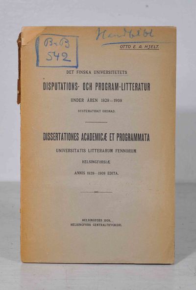 Det finska universitetets disputations- och…