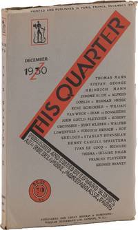 THIS QUARTER Vol. 3, no. 2 (periodical)