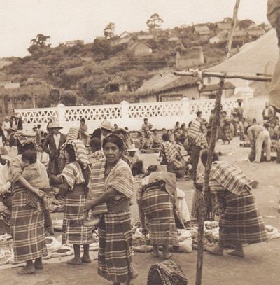 [Photographs of an Indigenous Maya Market Town]