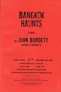 image of BANGKOK HAUNTS - SIGNED UNCORRECTED PROOF COPY