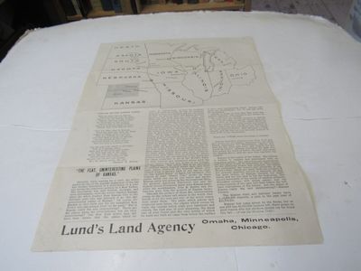 Lund's Land Agency Advertising Lands for Sale in the Mid West