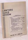 Integration in housing; special issue of Lawyers Guild Review, vol. xviii, no. 1, Spring 1958