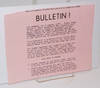 The No on Briggs/Proposition 6 Initiative Committee, NOBIC Bulletin!