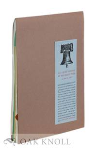 FROM A QUIET EVENING AT THE HERITY PRESS