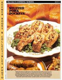 image of McCall's Cooking School Recipe Card: Meat 23 - Baked Stuffed Pork Chops : Replacement McCall's Recipage or Recipe Card For 3-Ring Binders : McCall's Cooking School Cookbook Series