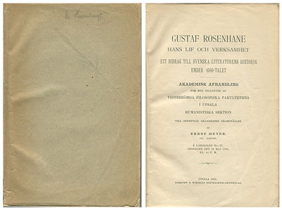 Gustaf Rosenhane, hans lif och verksamhet. Ett…