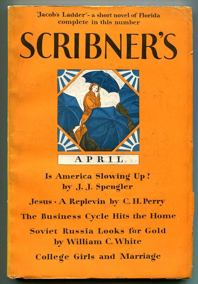 "JACOB'S LADDER" In Scribner's Magazine, Volume LXXXIX, No. 4. by