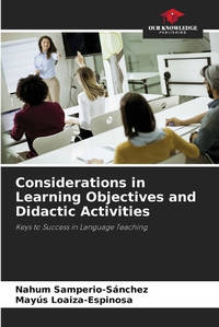 Considerations in Learning Objectives and Didactic Activities