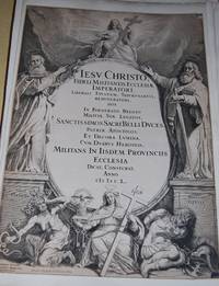 Iesu Christo (Jesus Christ), Fideli Militantis Ecclesiae Imperatori... FRONTISPIECE TITLE PAGE. de Bible - 1650.