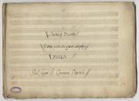 Scena e Duetto Si mia vita in questo amplesso musica [Copyist manuscript full score]