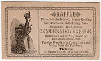 Saucy Faux Raffle Ticket -- Making Fun of Trendy Large Bustle Sizes