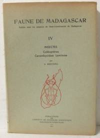 Fauna de Madagascar IV. Insectes. Coleopteres.…