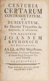 View Image 3 of 3 for Werboczius Illustratus Centuria Certarum, Et Dubietatum Inventory #77421