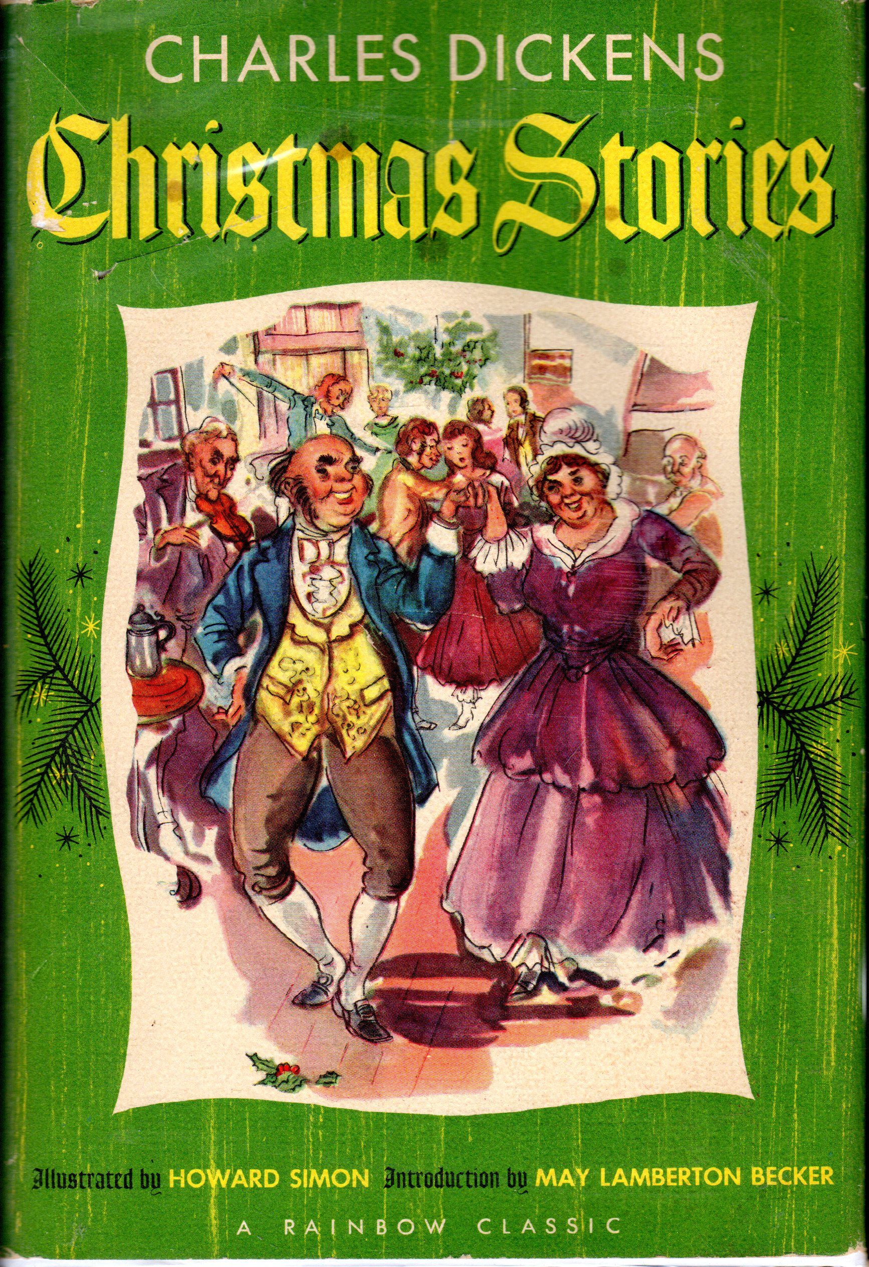 Christmas Stories (Rainbow Classics Series) by Dickens, Charles) Becker, May Lamberton (intro 