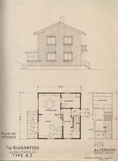 A/S Rjukanfoss Boliger. Arkitekt ... (photo 4)