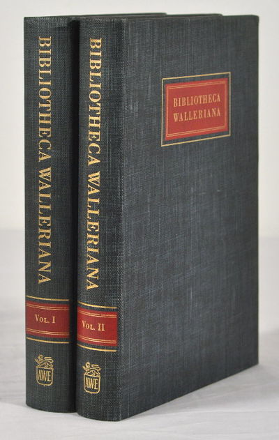 Bibliotheca Walleriana. The books illustrating…