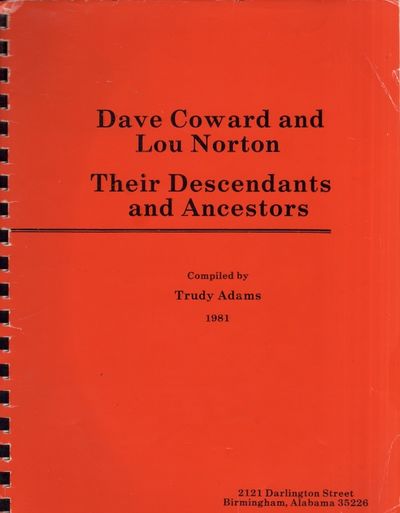Dave Coward and Lou Norton Their Descendants and Ancestors