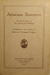 View Image 1 of 2 for AMERICAN STATESMEN Inventory #46400